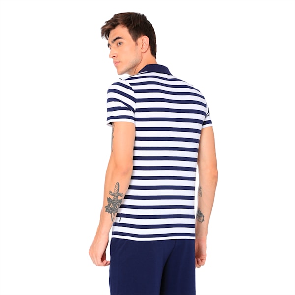 ESS+ Stripe J. Polo, Peacoat, extralarge-IND