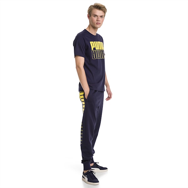 Modern Sports Logo Men's Tee, Peacoat, extralarge-IND