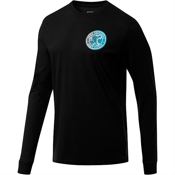 Don’t Flinch Men’s Long Sleeve Tee, Puma Black, extralarge