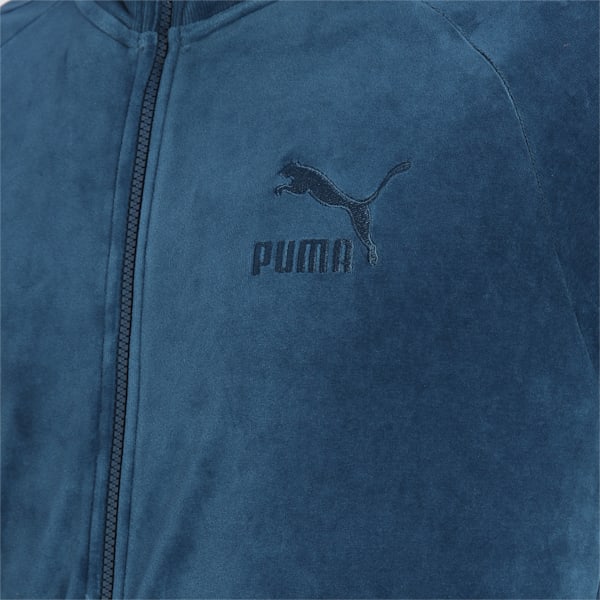 Puma men's velour t7 jacket deals