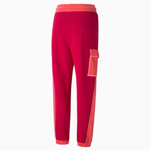Power Women's Cargo Sweatpants, Paradise Pink, extralarge