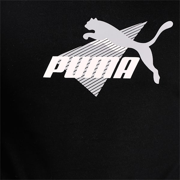 PUMA Graphic Women's Crew, Puma Black