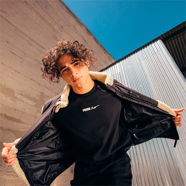 RAD/CAL Men's Relaxed Fit T-Shirt, Puma Black, extralarge-IND