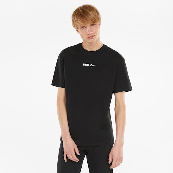 RAD/CAL Men's Relaxed Fit T-Shirt, Puma Black, extralarge-IND