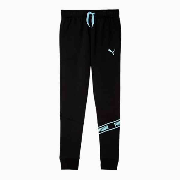 No.1 Logo Kids' Fleece Joggers JR, PUMA BLACK, extralarge