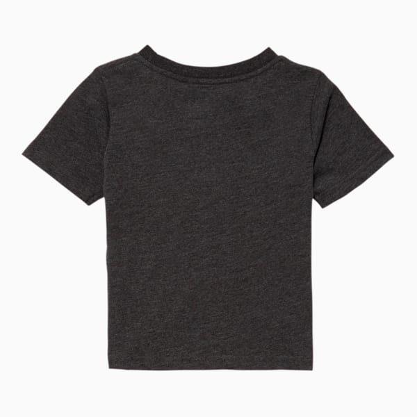Rebel Bold Heathered Graphic Infant Tee, BLACK HEATHER, extralarge