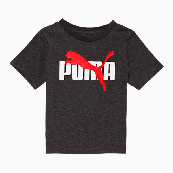 Rebel Bold Heathered Graphic Infant Tee, BLACK HEATHER, extralarge