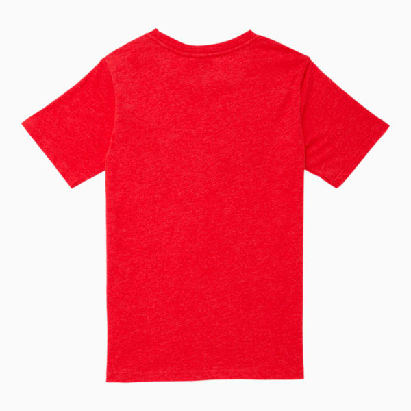Rebel Bold Kids' Heathered Tee JR, HIGH RISK RED HEATHER, extralarge