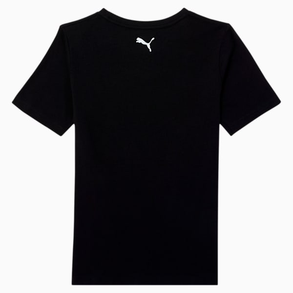 Speed Boys' Graphic Tee JR, PUMA BLACK, extralarge