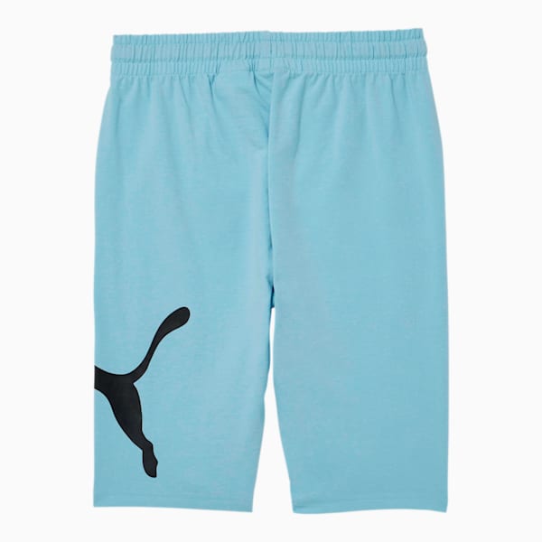 Speed Boys' Heavy Jersey Shorts JR, AQUAMARINE, extralarge