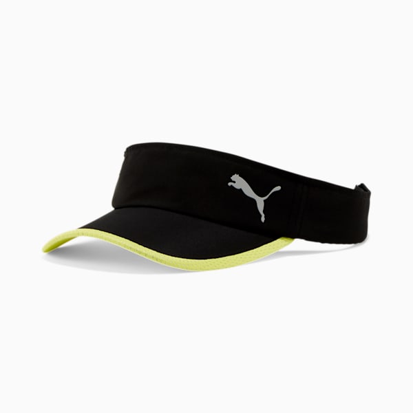 PUMA Striker Visor, BLACK/GREEN, extralarge