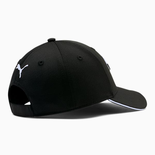 PUMA Speed Kids' Adjustable Cap, BLACK/WHITE, extralarge
