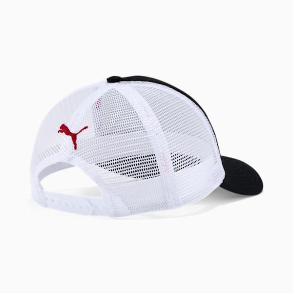 PUMA Amore Kids' Mesh Snapback, BLACK/WHITE, extralarge