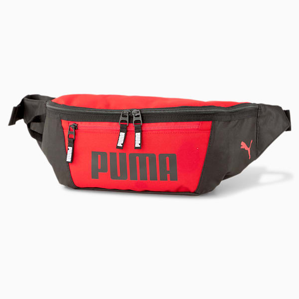 PUMA Sidewall Sling Bag, Medium Red, extralarge