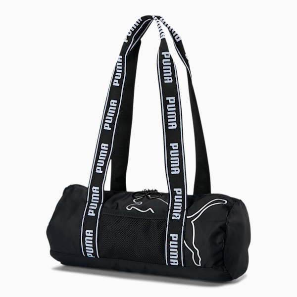 PUMA Mini Barrel Duffel Bag, Black, extralarge