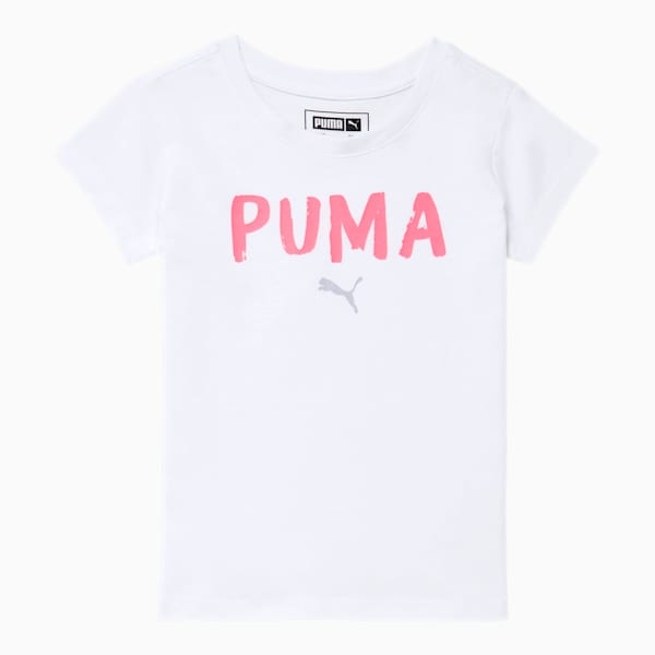 Alpha Toddler Graphic Tee, PUMA WHITE, extralarge