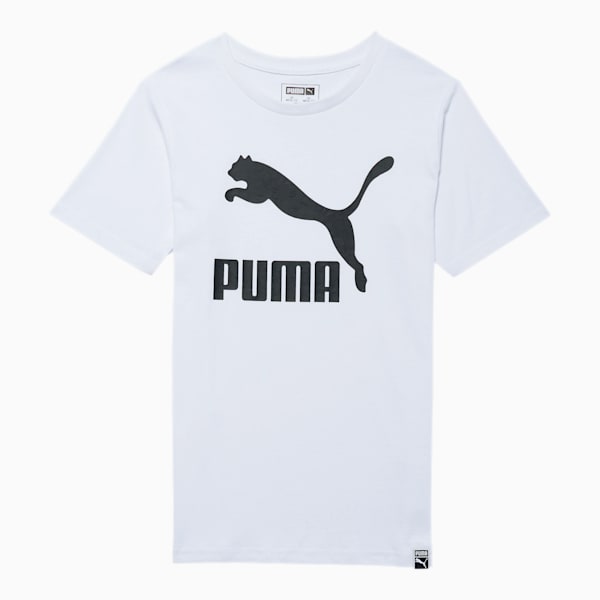 Classics Kids' Archive Logo Tee JR, PUMA WHITE, extralarge