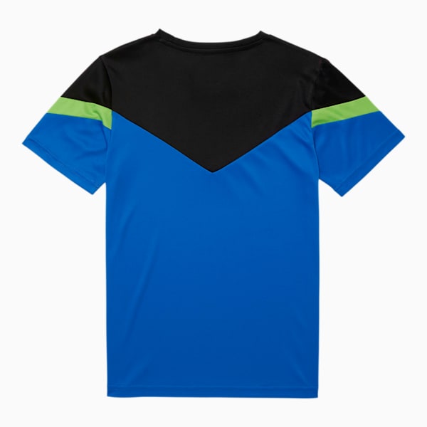 Iconic MCS Boys' Performance Tee JR, DAZZLING BLUE, extralarge