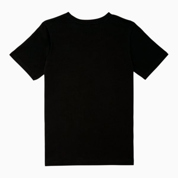 Tailored for Sport Boys' Graphic Tee JR, PUMA BLACK, extralarge