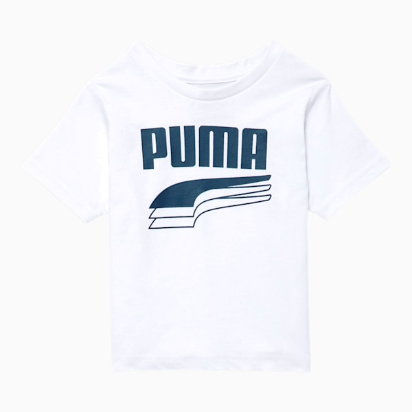 Rebel Bold Infant Graphic Tee, PUMA WHITE, extralarge