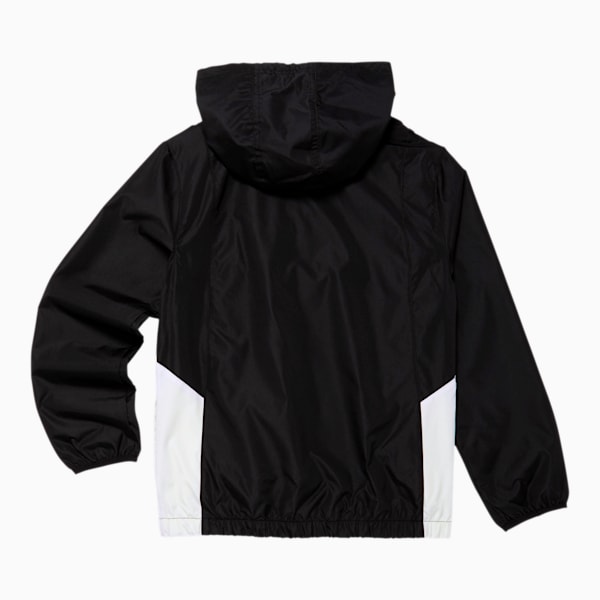 Tailored for Sport Boys' Windbreaker JR, PUMA BLACK, extralarge