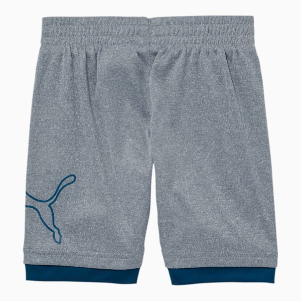 Tailored for Sport Toddler Performance Shorts, LT HEATHER GREY, extralarge