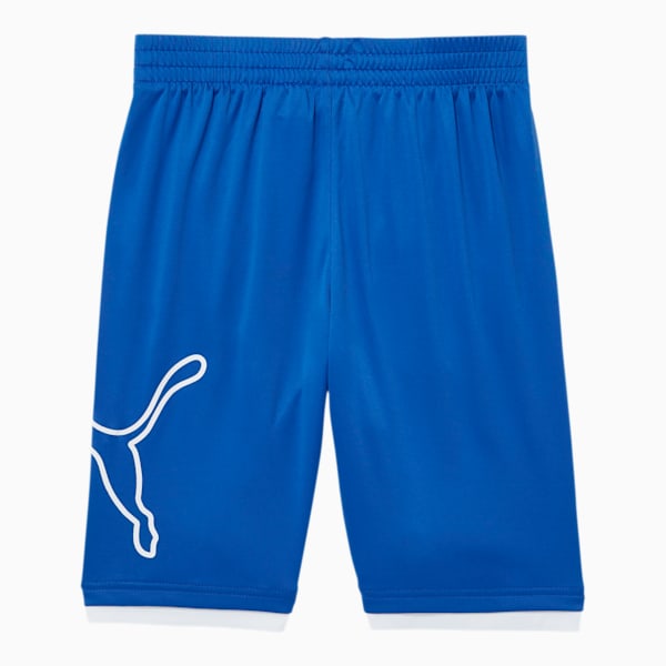 Tailored for Sport Boys' Performance Shorts JR, DAZZLING BLUE, extralarge