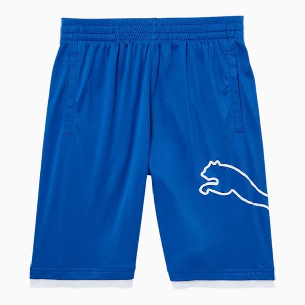 Tailored for Sport Boys' Performance Shorts JR, DAZZLING BLUE, extralarge