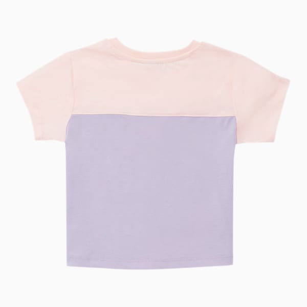 Graphic Injection Toddler Colorblocked Fashion Tee, PURPLE HEATHER, extralarge