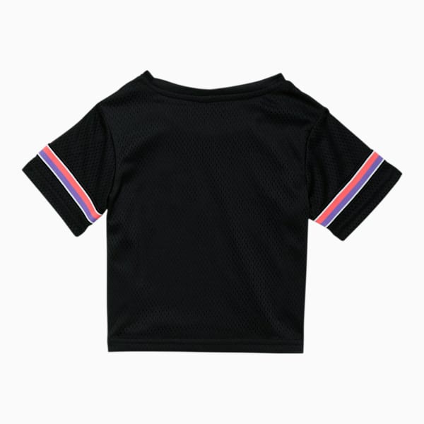 Downtown Infant Mesh Fashion Tee, PUMA BLACK, extralarge