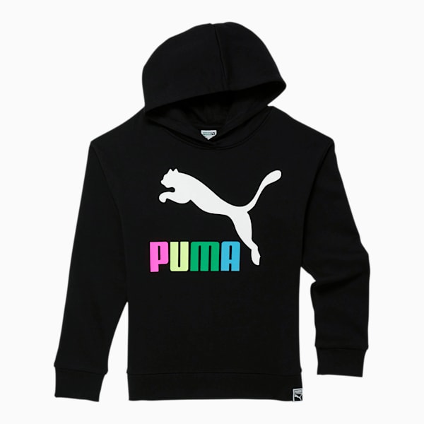 Classics Kids' Fleece Hoodie JR, PUMA BLACK, extralarge