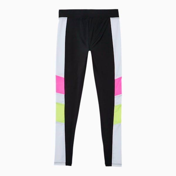 Tailored for Sport Girls' Colorblocked Leggings JR, PUMA BLACK, extralarge