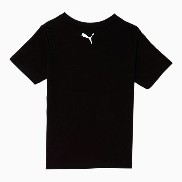 Rebel Bold Little Kids' Graphic Tee, PUMA BLACK, extralarge