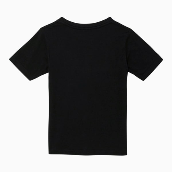 Classics Little Kids' Archive Logo Tee, PUMA BLACK, extralarge