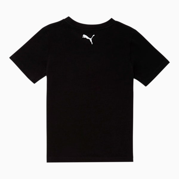 Speed Little Kids' Graphic Tee, PUMA BLACK, extralarge