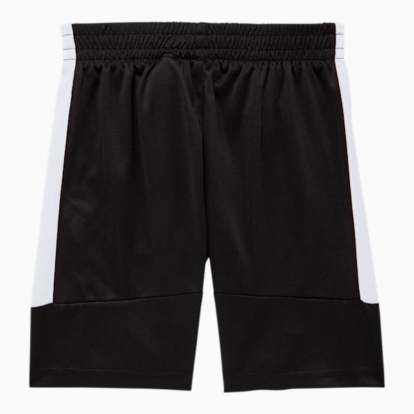 Rebel Little Kids' Performance Shorts, PUMA BLACK, extralarge