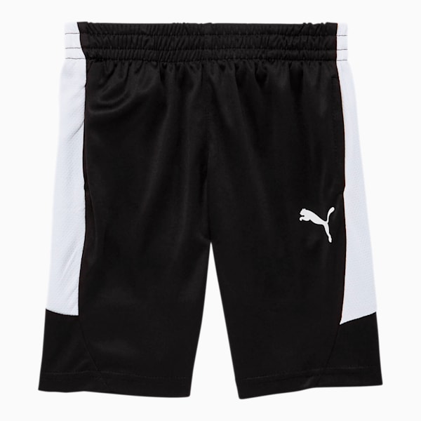 Rebel Little Kids' Performance Shorts, PUMA BLACK, extralarge