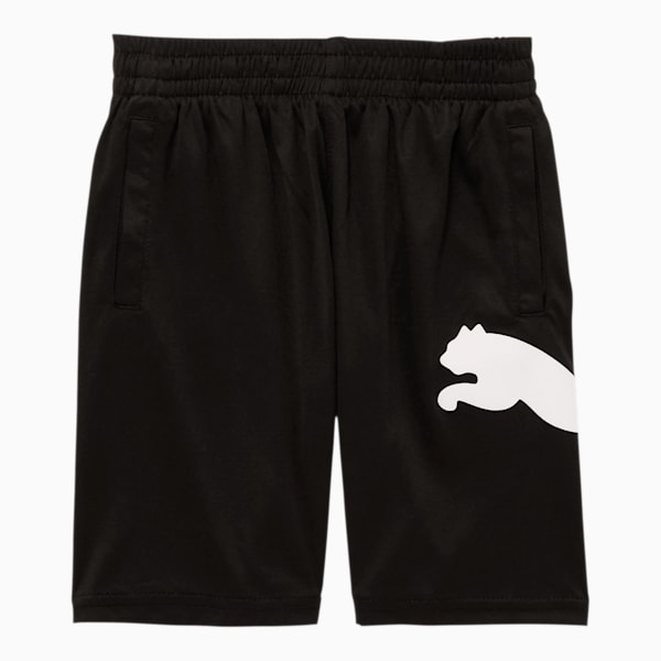 Speed Little Kids' Performance Shorts, PUMA BLACK, extralarge