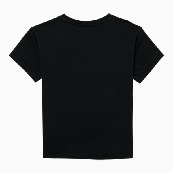 Classics Little Kids' Archive Logo Tee, PUMA BLACK, extralarge