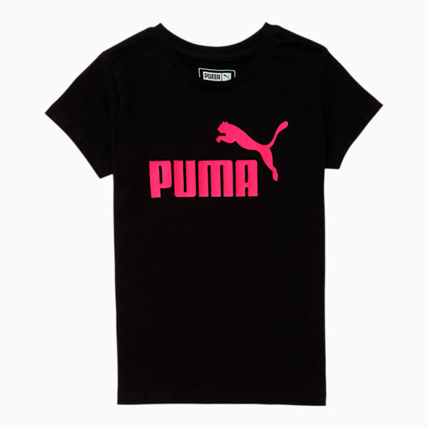 Alpha Little Kids' Graphic Tee, PUMA BLACK, extralarge