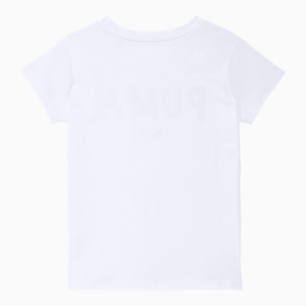 Alpha Little Kids' Graphic Tee, PUMA WHITE, extralarge
