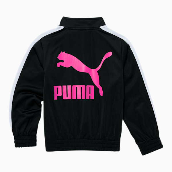 Tailored for Sport Little Kids' T7 Track Jacket, PUMA BLACK, extralarge