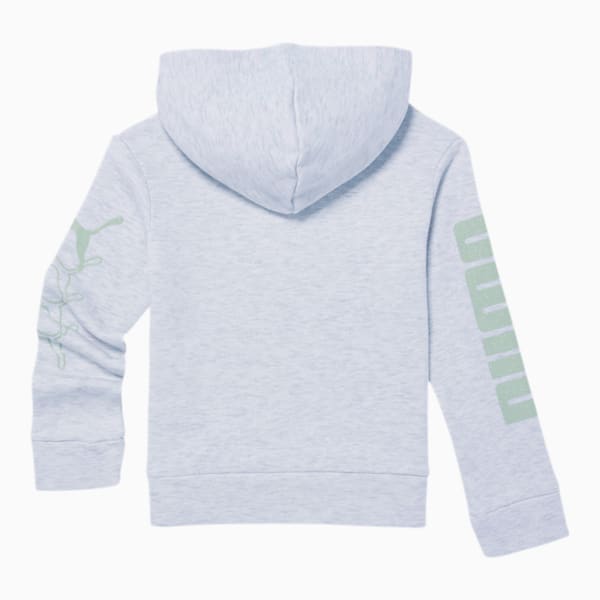 Girls grey puma hoodie store