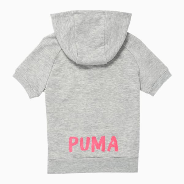 Alpha Little Kids\' Short Sleeve Zip Up Hoodie | PUMA