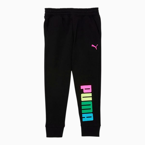 Classics Little Kids' Fleece Joggers, PUMA BLACK, extralarge