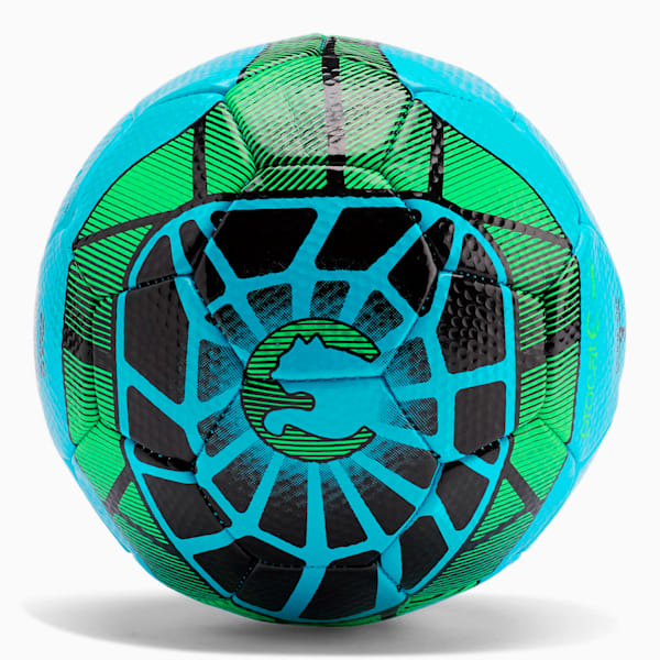 ProCat Geomax Soccer Ball, CYANNE BLU, extralarge