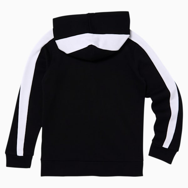 Avenir Boys' Fleece Zip Up Hoodie JR, PUMA BLACK, extralarge