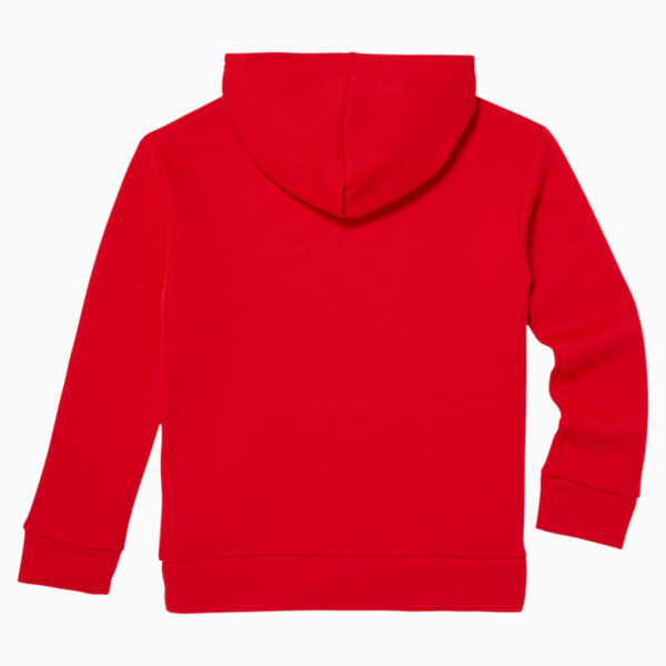 Classic Split Boys' Fleece Hoodie JR, HIGH RISK RED, extralarge