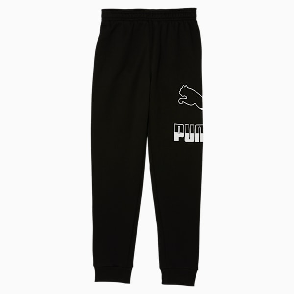 Classic Split Boys' Fleece Joggers JR, PUMA BLACK, extralarge