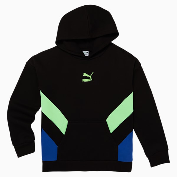 Tailored for Sport Boys' Hoodie JR, PUMA BLACK, extralarge